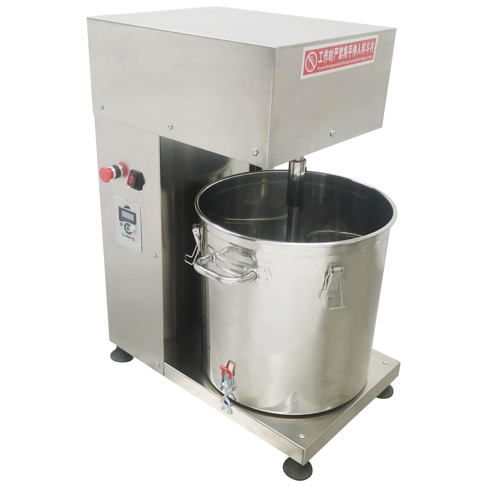 USED 43L Commercial Stainless Steel Electric Multi-functional Stuffing Mixer
