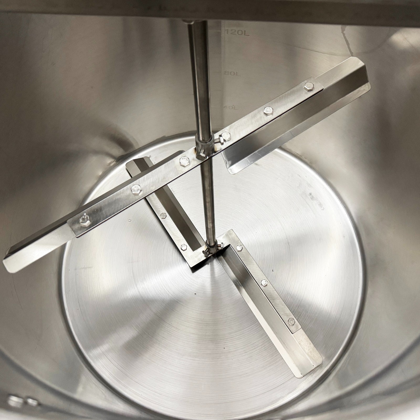 110V 50L Auto Stir-frying Natural Gas Heating Stirrer Stainless Steel Mixer