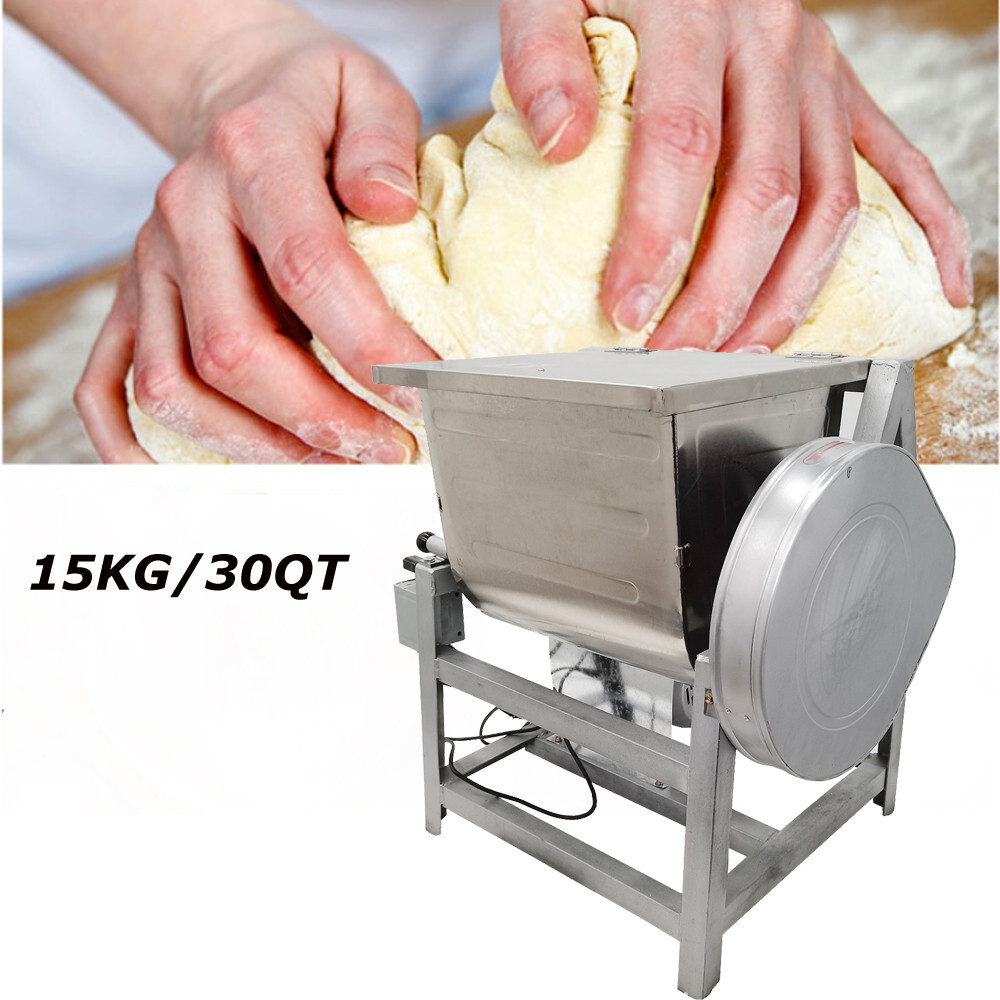 1500W 30QT Commercial Electric Dough Mixer Mixing Machine Kitchen Food Equipment