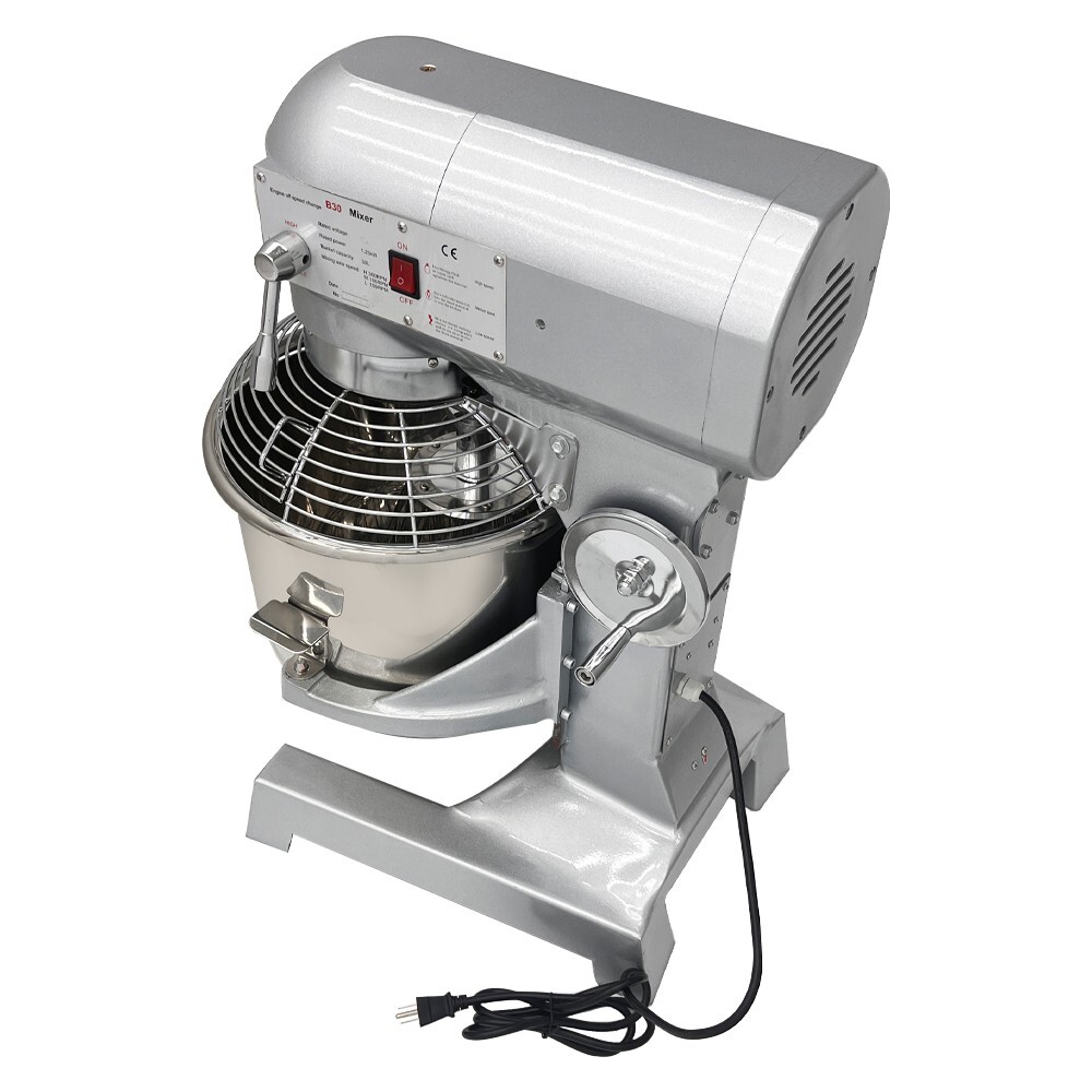 30L Commercial Dough Mixer 110V Electric Food Mixer Flour Mixer 3 Speeds Adjust