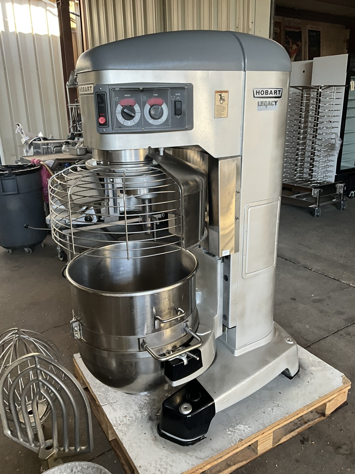 Hobart Legacy 140qt Dough mixer HL1400N Pizza Bakery Donut Pastry bowl guard