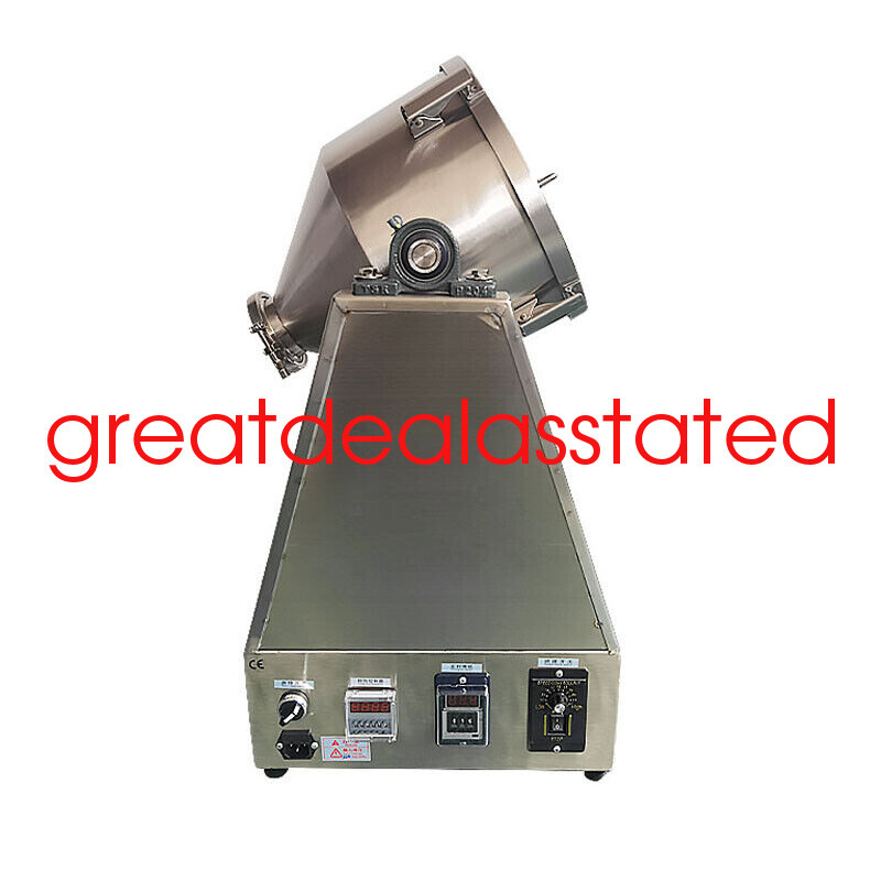 10L Electric Powder Blender Dry Powder Mixer Automatic Flour Mixing Machine 110v