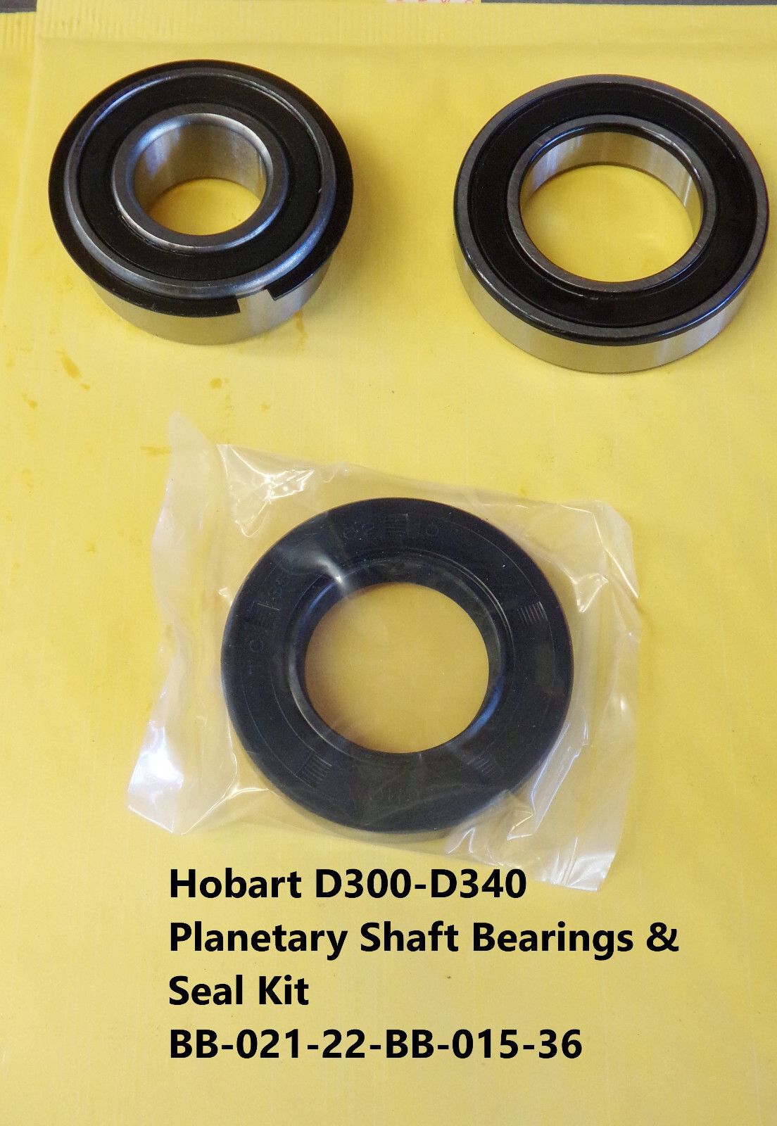 Hobart D300-D340 Planetary Shaft Bearings & Seal Kit BB-021-22-BB-015-36-00-2713