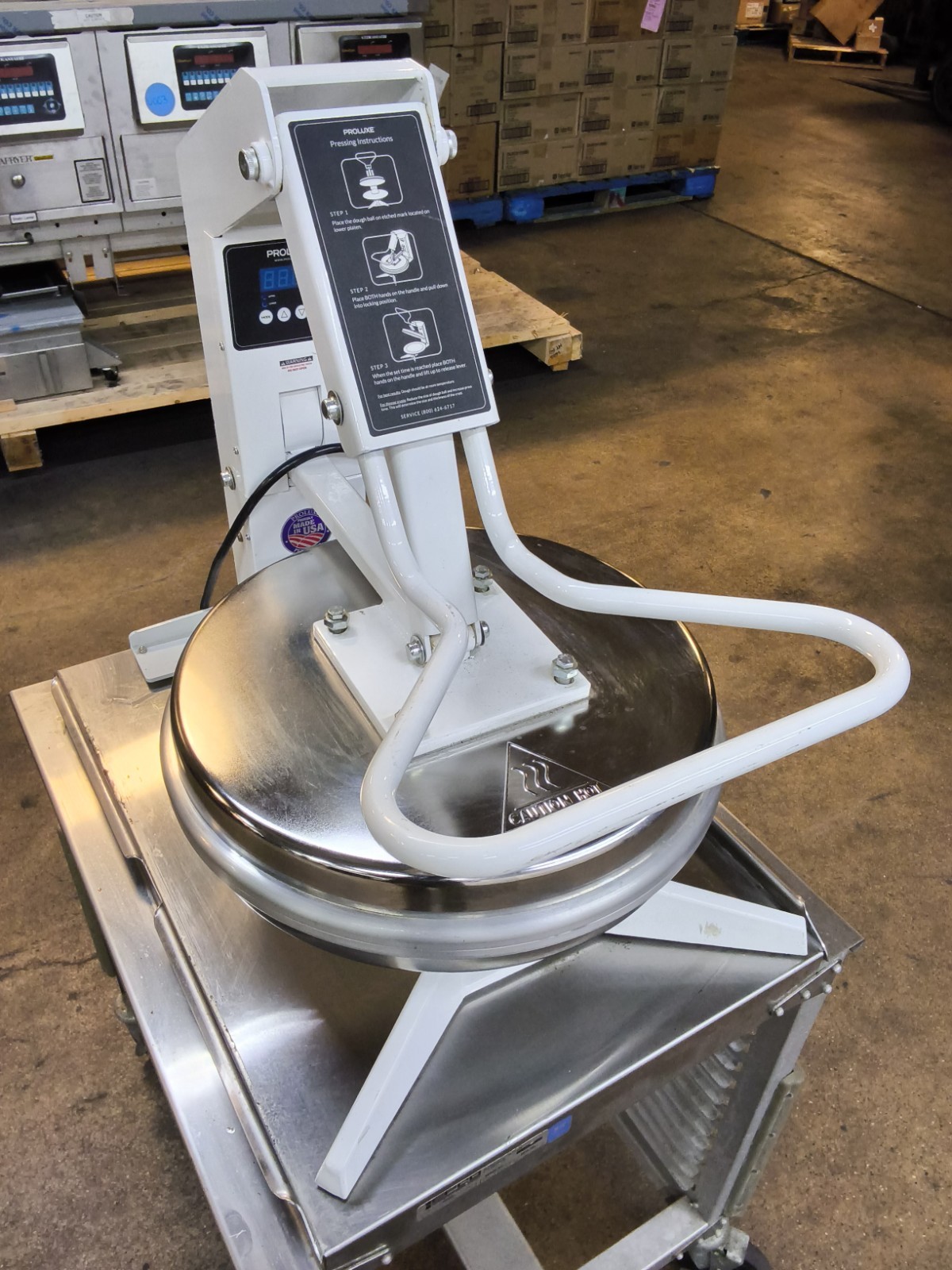 Proluxe PP1818 Electric Pizza Dough Press MF 2023