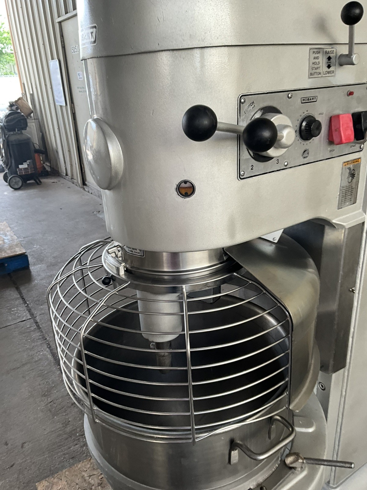 Hobart 80qt Dough mixer M802 Pizza Bakery Planetary Floor Mixer Bowl Paddle hook