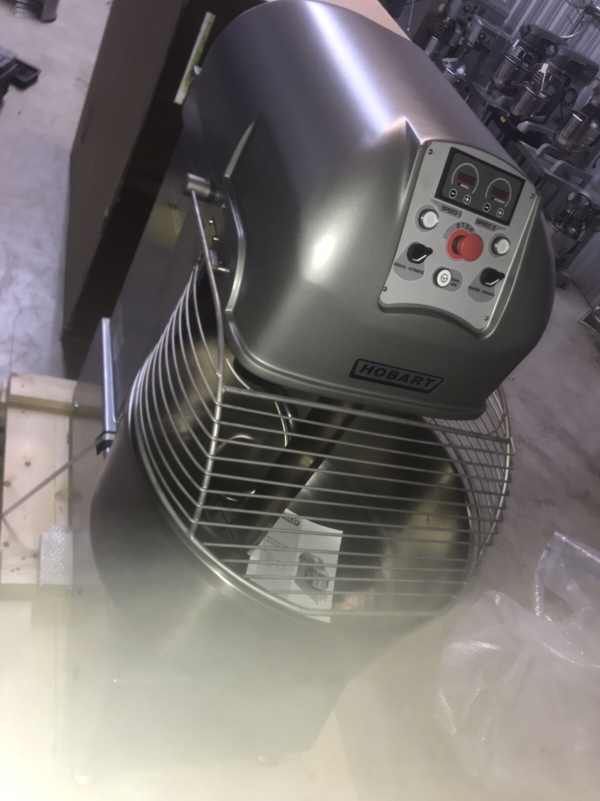 PRICE MATCH HOBART HSL180-1 150lb Capacity Commercial Spiral Dough Mixer READ