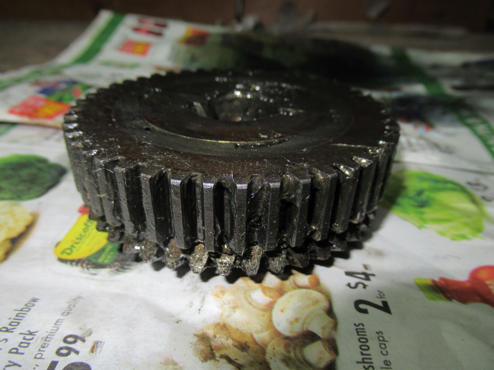 HOBART 20 12 Quart A200 A120 Mixer Gear Slow Speed 46t Bevel 00-124752 00-124733