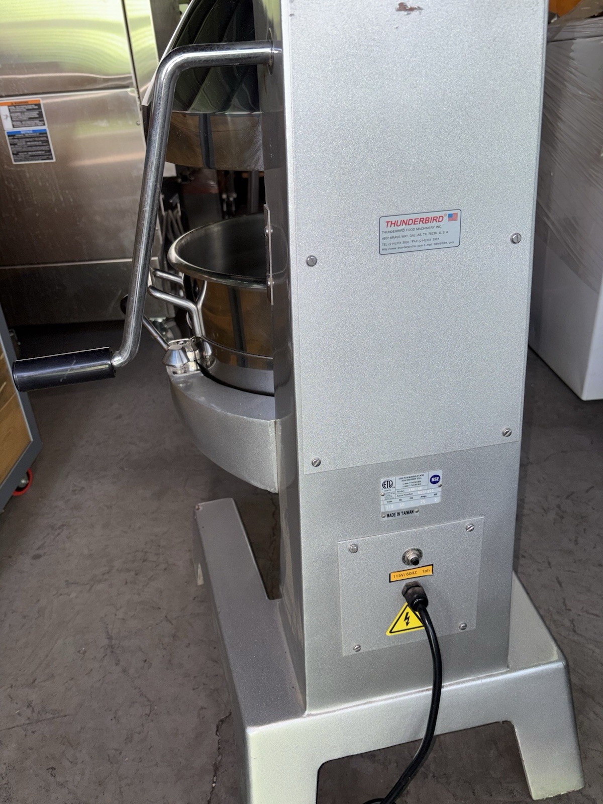 40 Quart Thunderbird Planetary Mixer ARM-40