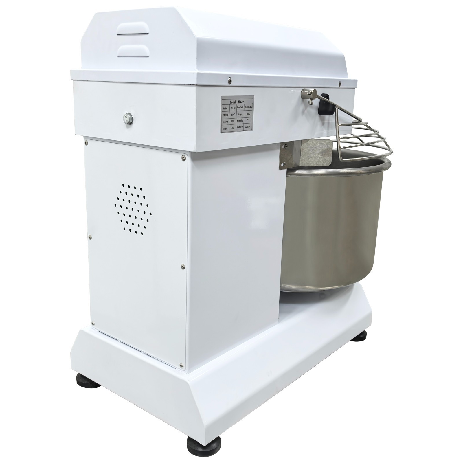 40L Double-Action Double-Speed Spiral Dough Mixer 110V Dough Kneading Machine