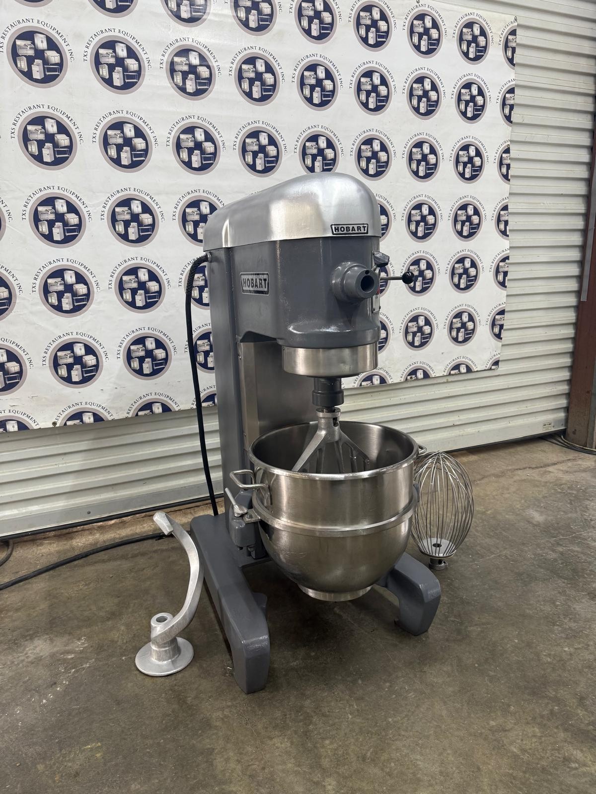 Hobart H600 60 Qt Mixer Bowl And 3 Attachments Included 3phase