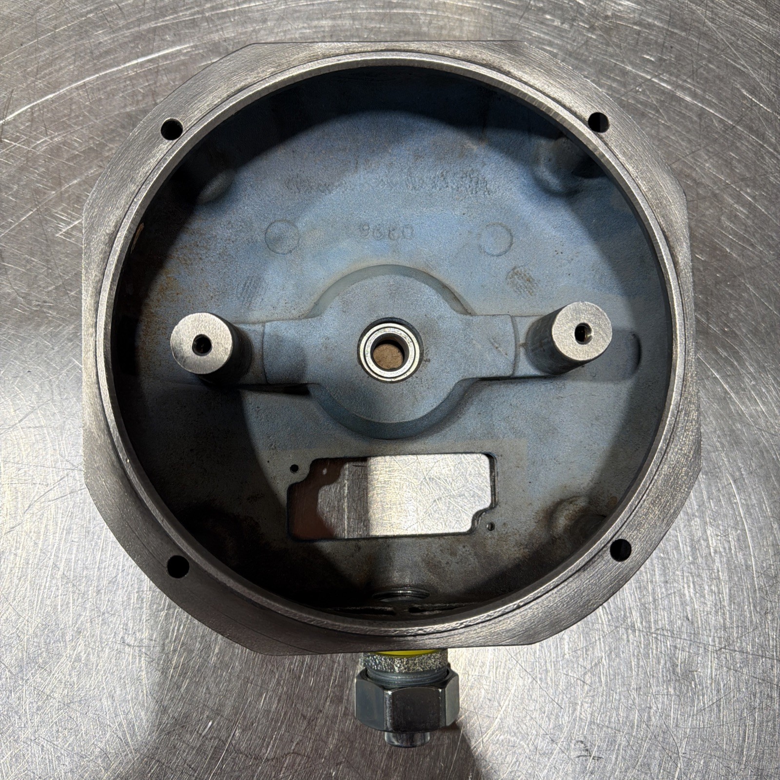 Hobart A200 20 Qt Mixer Back Bearing Bracket Cover-Less Centrifugal Plate