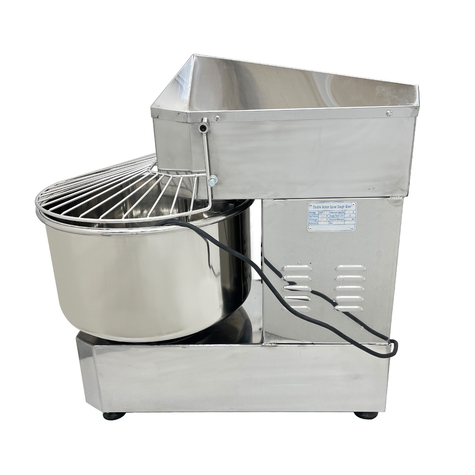 Electric Dough Mixer 50L Double Action / Speed Stand Flour Mixer Time Setting US