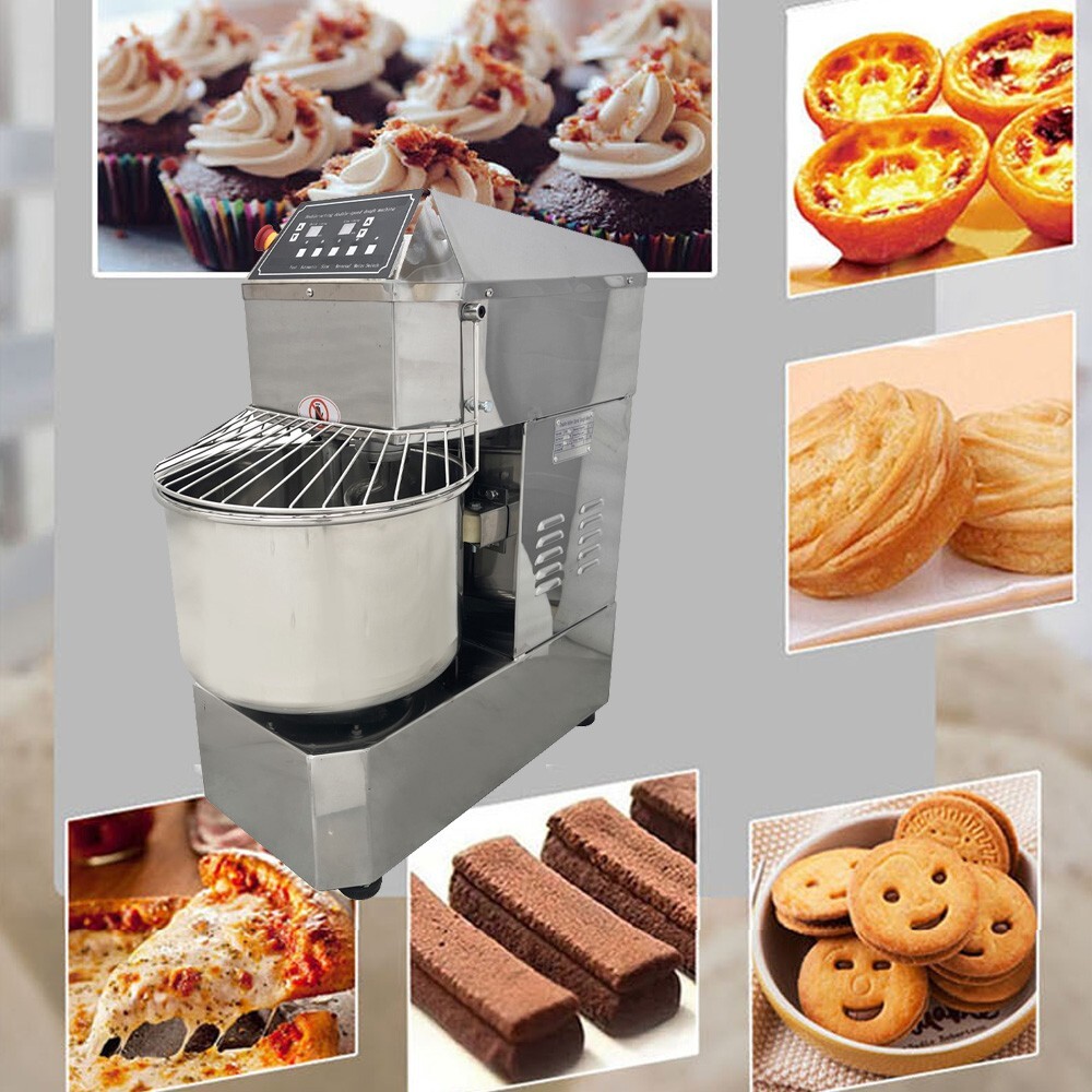 20L Commercial Double-Acting Double-speeds Dough Mixer Machine Frequency Model