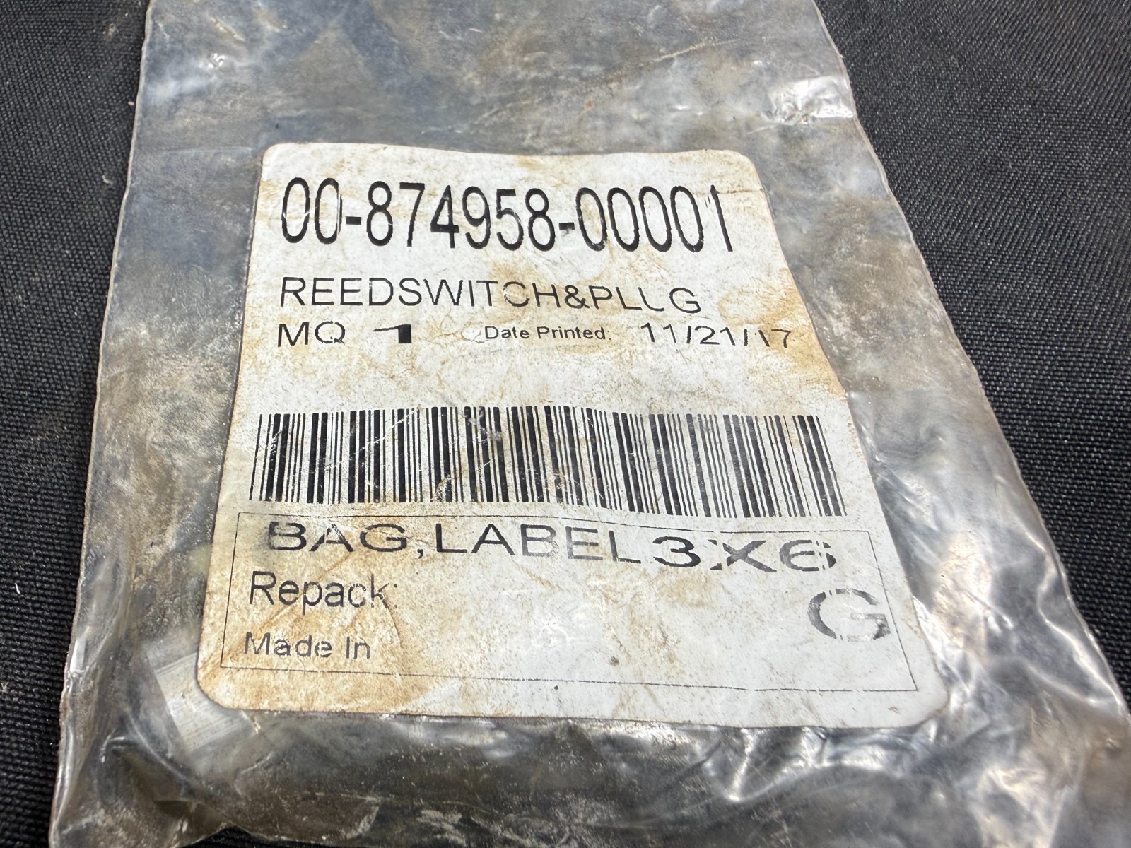 Hobart 00-874958-00001 Reed Switch Mixer Safety Interlock HL600 HL800 OEM NIB