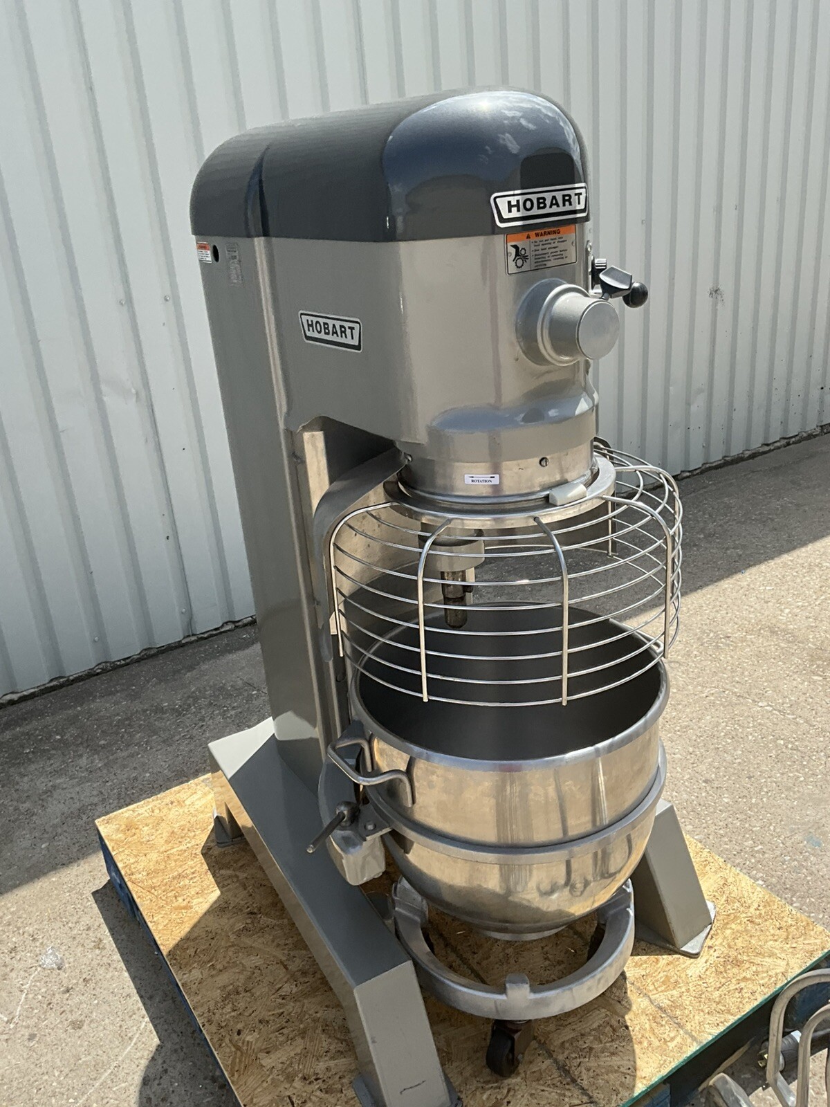 Hobart 60qt Dough mixer H600T Pizza Bakery Donut Pastry Shop bowl guard Hook 4
