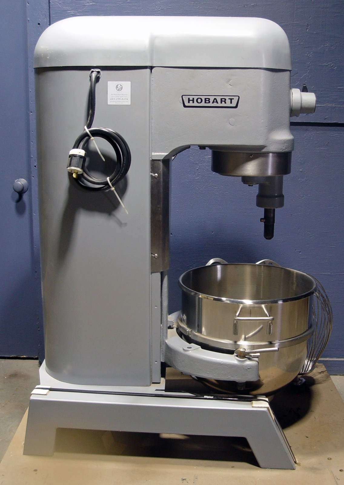 HOBART H600T 60 qt Dough Mixer Pro Rebuild/Powder Coat Finish 🧁Single Phase 🍪
