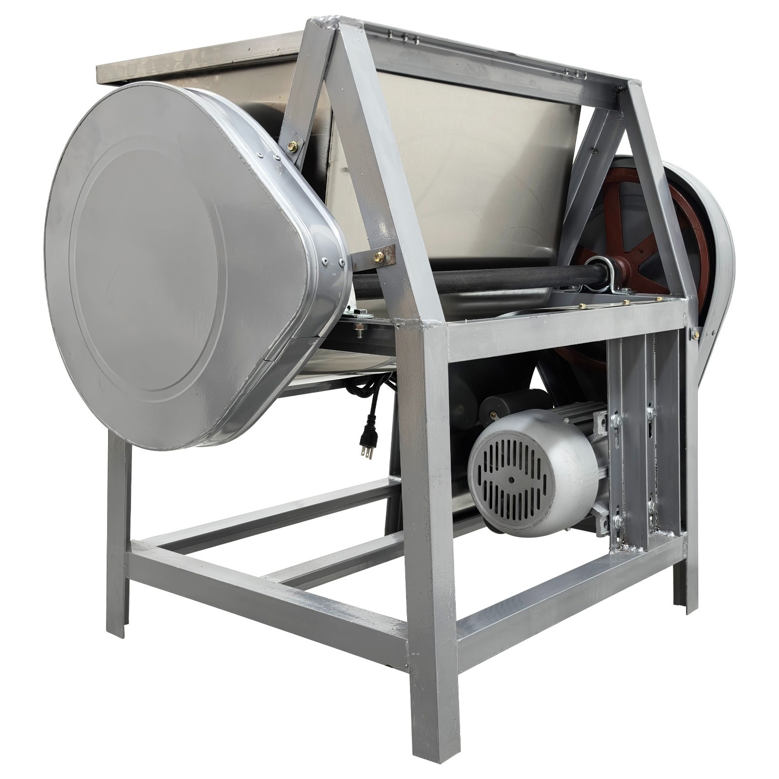 Commercial Dough Mixer 15kg/33lbs Capacity Stainless Steel Kneading Machine 110V