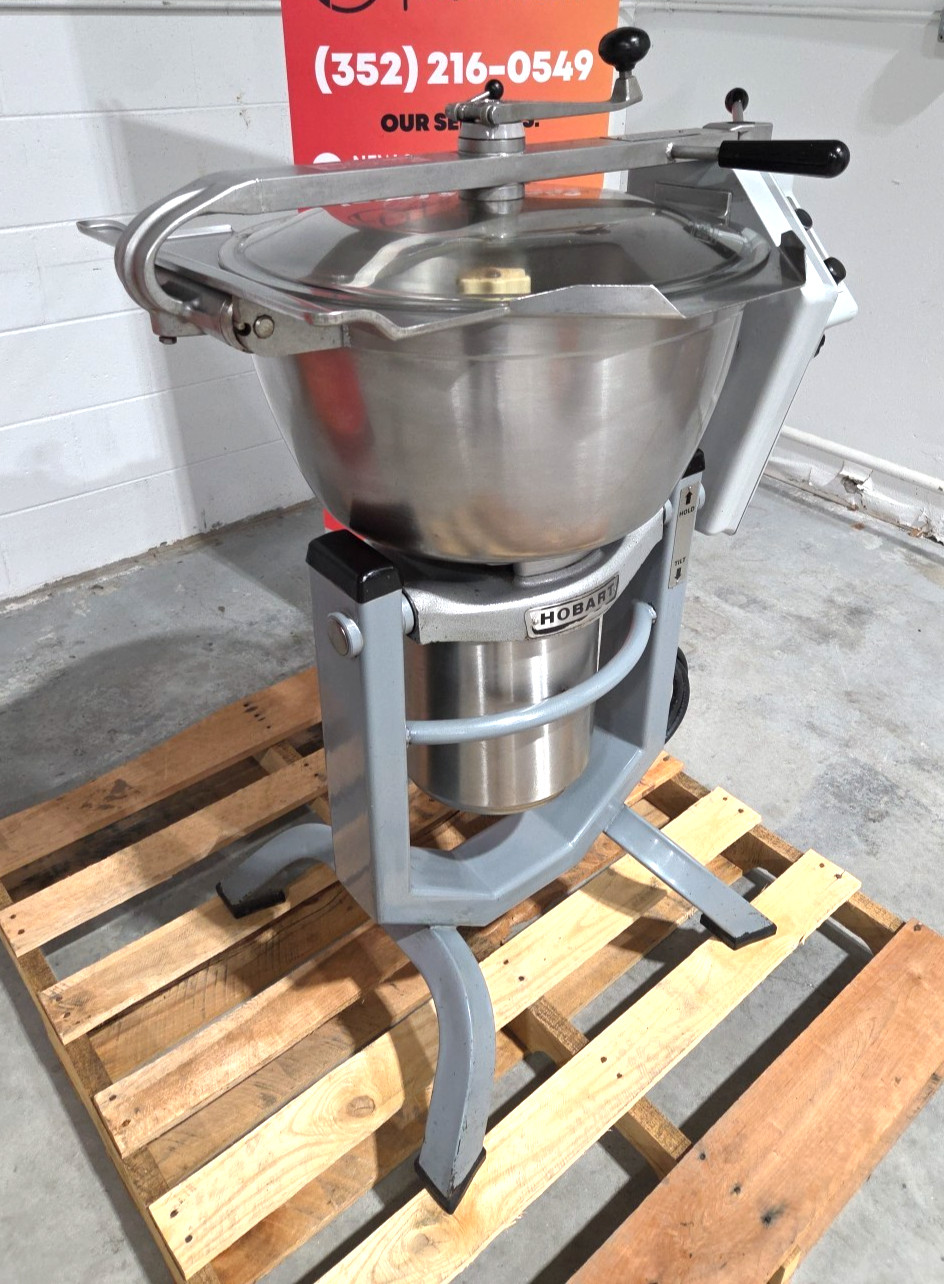 LATE MODEL HOBART HCM 450 45QT VCM w/ Blades, and MORE – 5 HP 200V – Watch Video