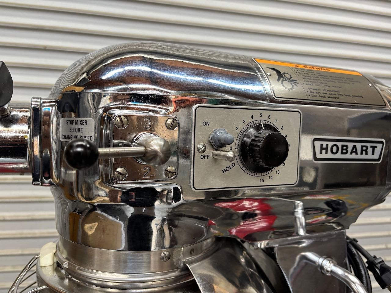 20 Quart Hobart A200DT Mixer 1/2HP 115V Chrome OEM Bowl Guard Safety Cage #5149