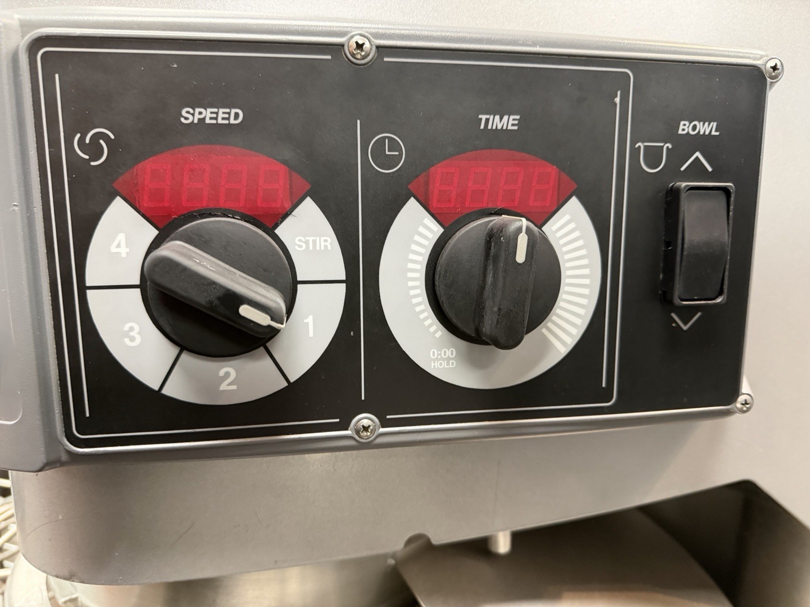 Hobart HL1400N 4 Speed Floor Model Commercial Mixer, Stainless Steel
