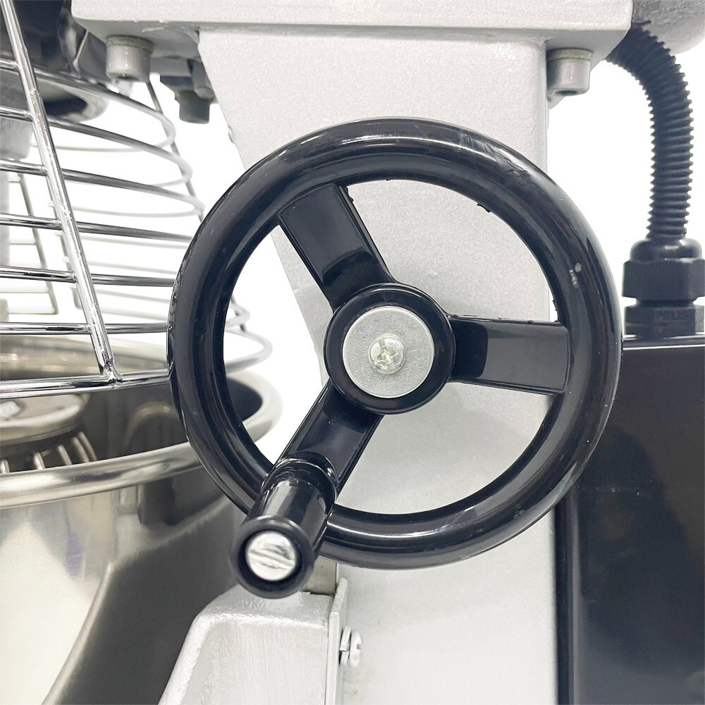 Commercial Food Mixer 3.3GAL/15L Dough Kneading Machine Stainless Steel 110V