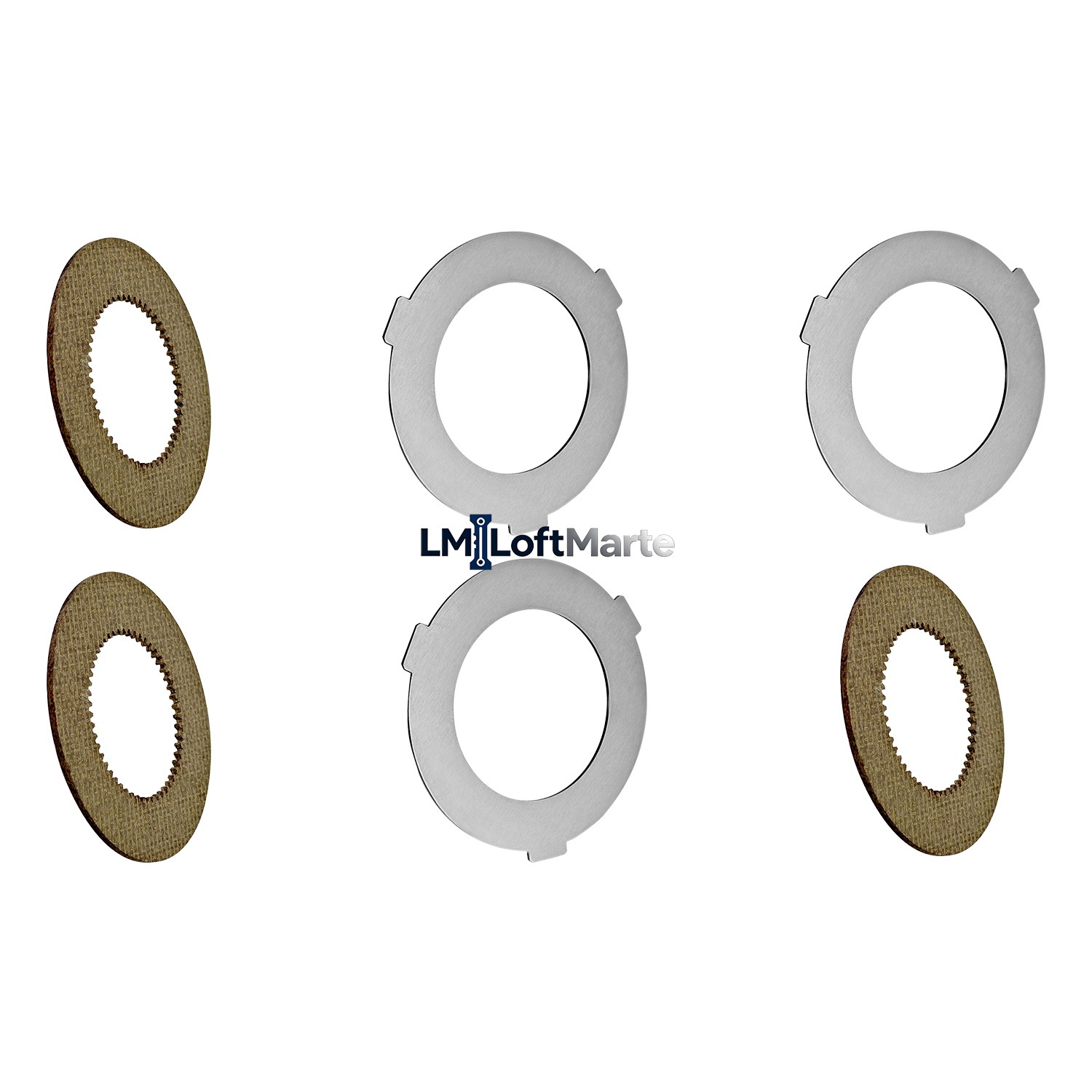6X Inner & Outer Clutch Disc Kit For Hobart Mixer M802 & V1401 873117 064432
