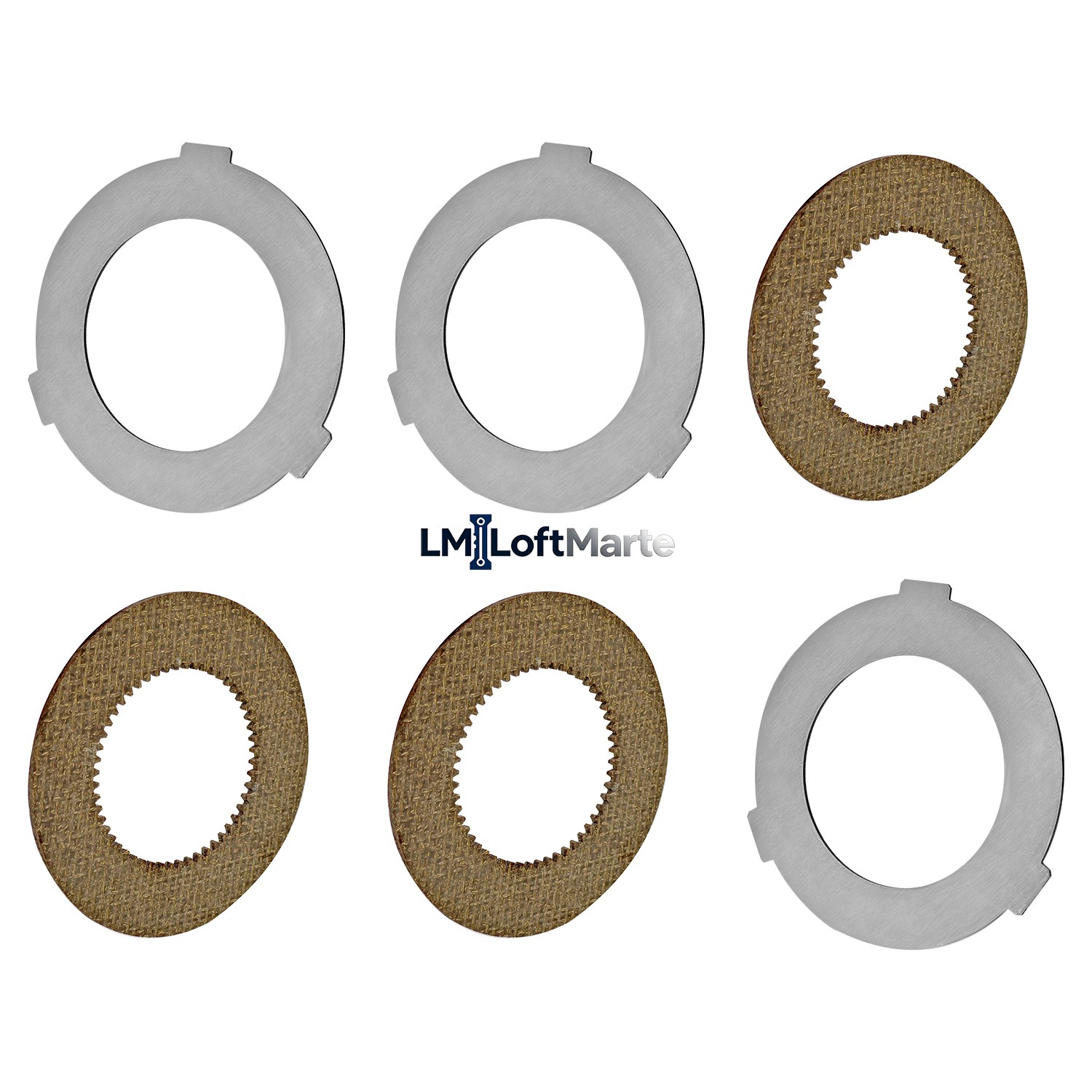 6X Inner & Outer Clutch Disc Kit For Hobart Mixer M802 & V1401 873117 064432