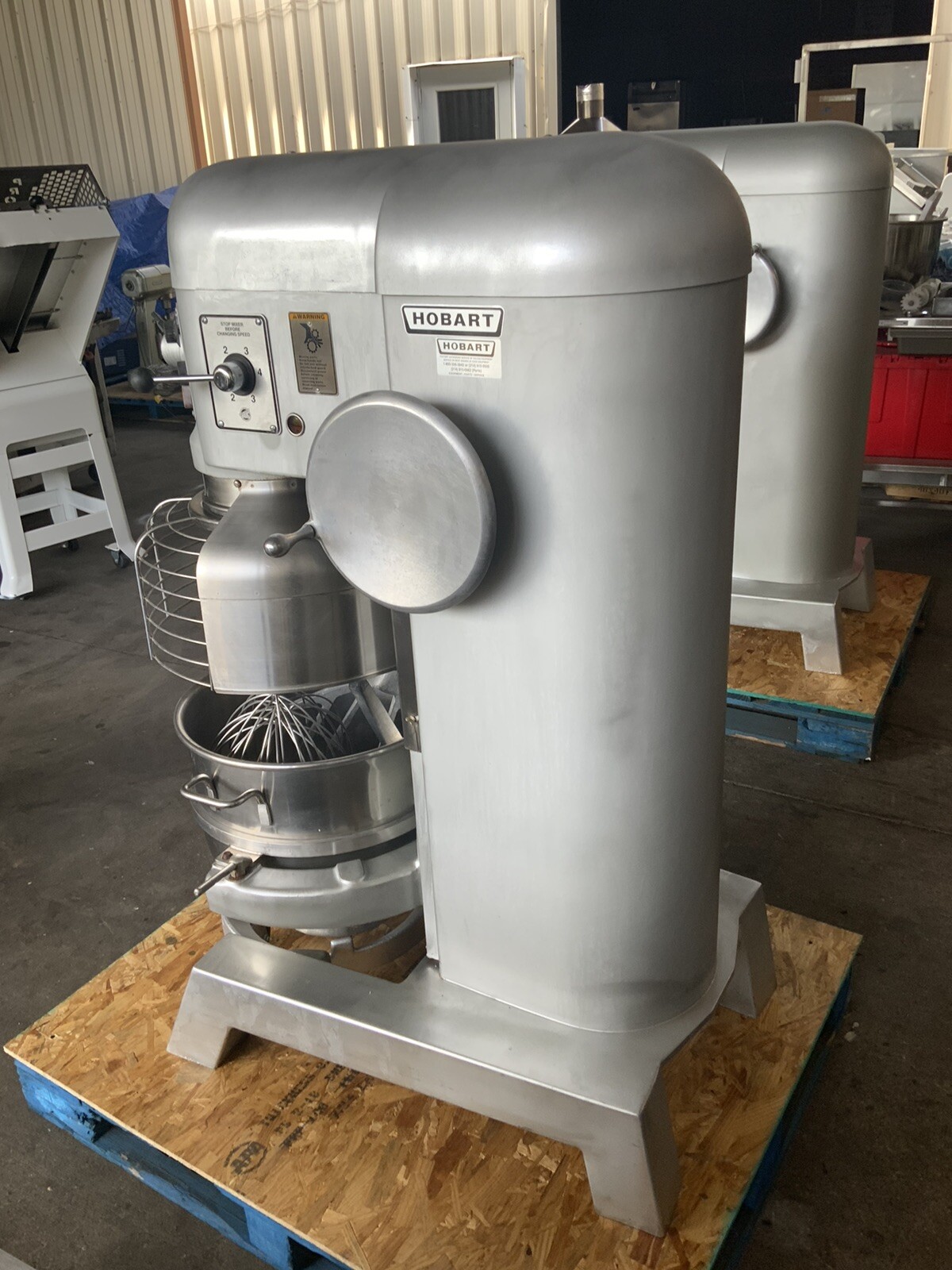 Hobart 60qt Dough mixer H600T Pizza Bakery Donut restaurant bowl guard