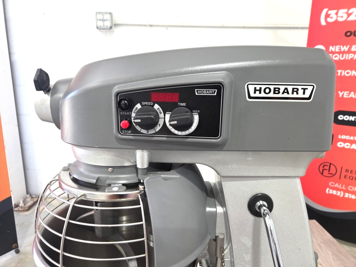HOBART HL200 20 Quart Mixer With HOOK+2 BOWLS – 1/2 HP – Watch Running Video!