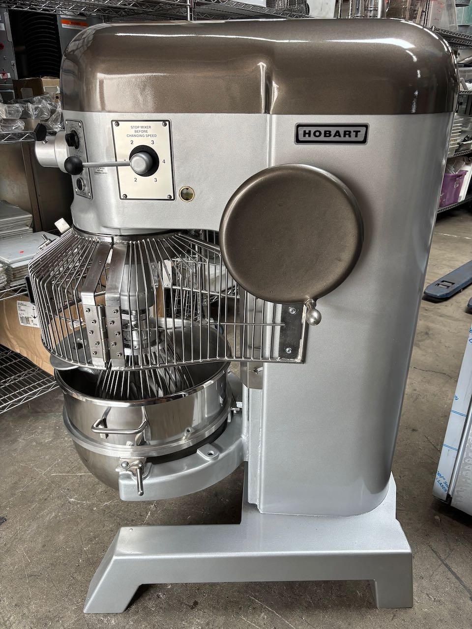60 Quart Hobart H-600T Mixer With New Bowl & Attachments 230V 1 Ph Qt NSF Bakery