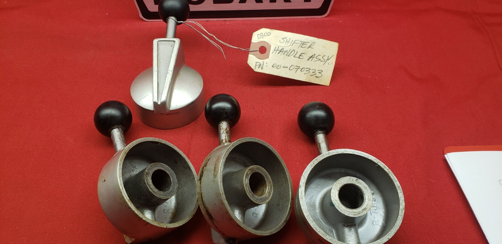 Hobart D300/D330/D340 Mixer Shifter Handle Assy 00-070333 Old Style