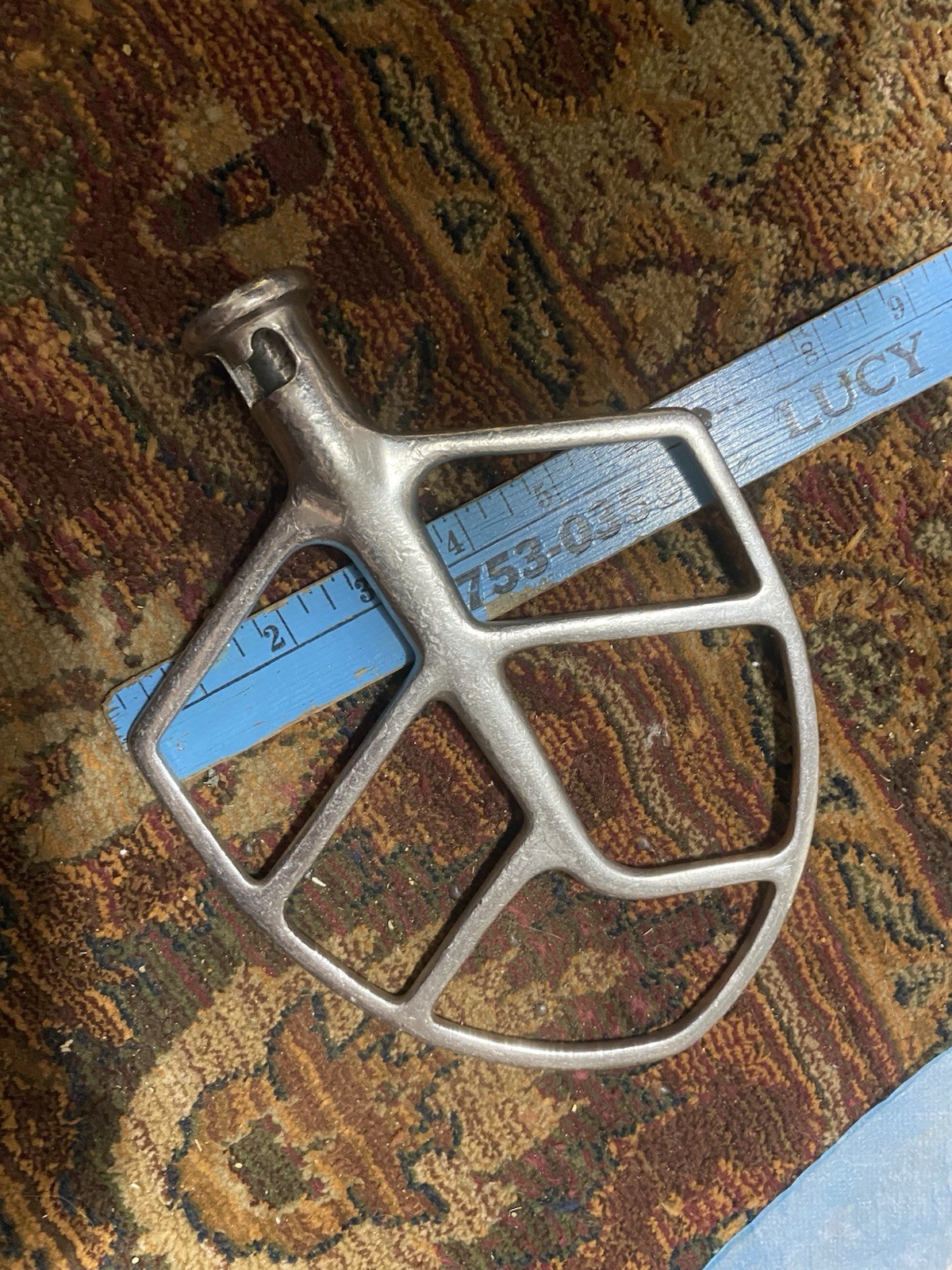 Brand New Stainless Steel Flat Beater Paddle for Globe SP8 8 Qt. Mixer