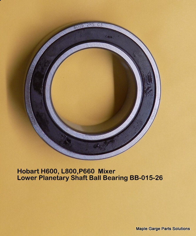Hobart H600, L800,P660 Mixer Lower Planetary Shaft Ball Bearing BB-015-26