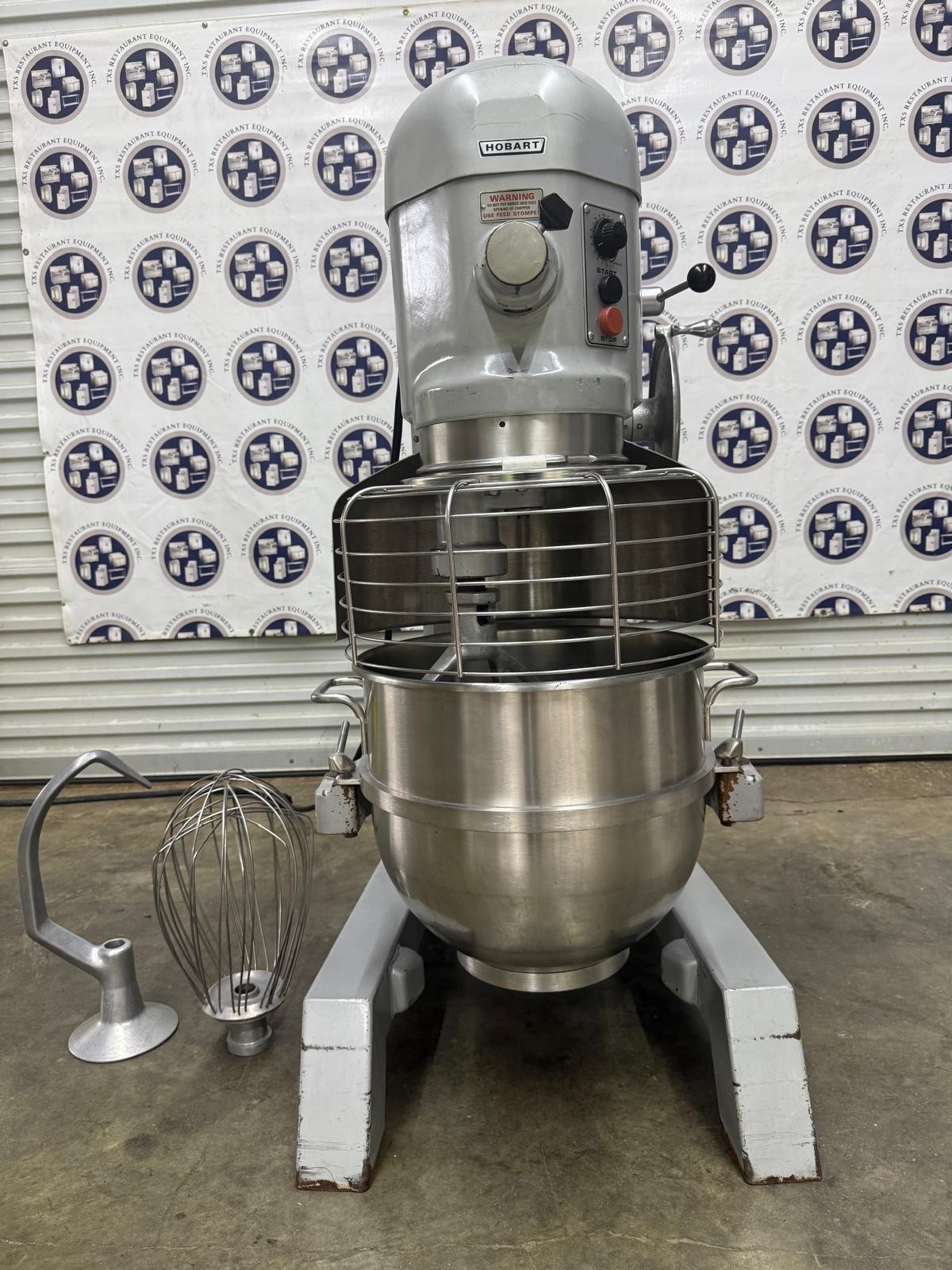 Hobart H600T 60 Qt Commercial Planetary Mixer – 200V 3 Phase – With Bowl, Wire W