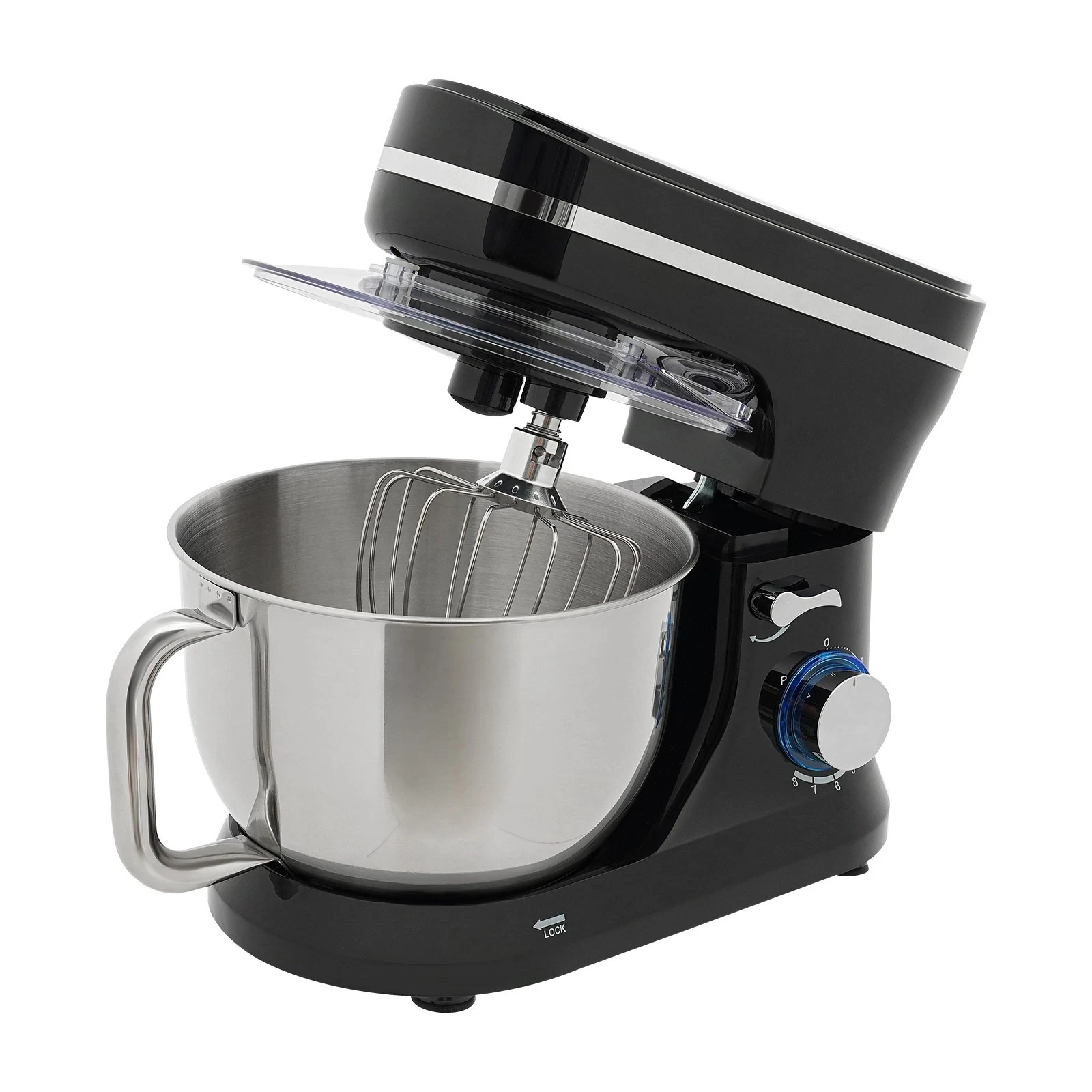 660W Electric Kitchen Food Mixer, Multifunctional Kitchen Mixer 4.5L-Bowl Mixer