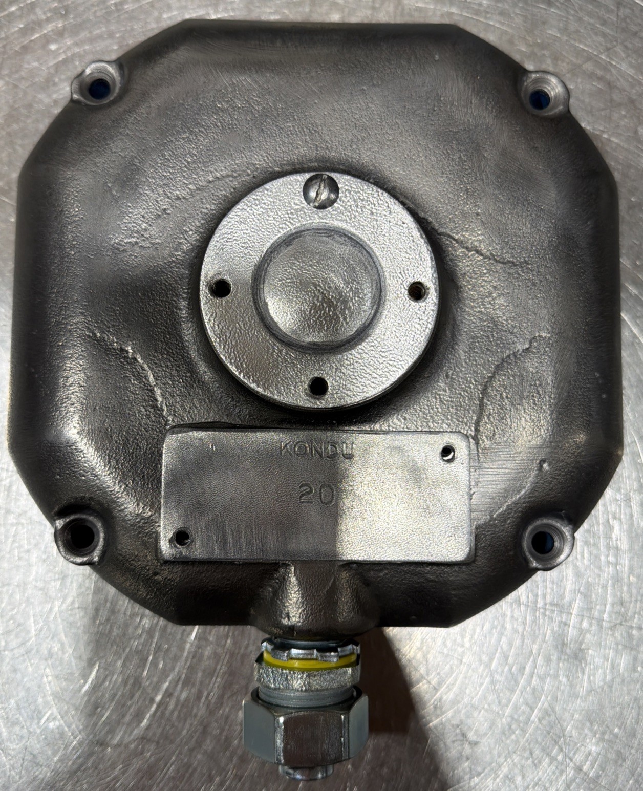 Hobart A200 20 Qt Mixer Back Bearing Bracket Cover-Less Centrifugal Plate