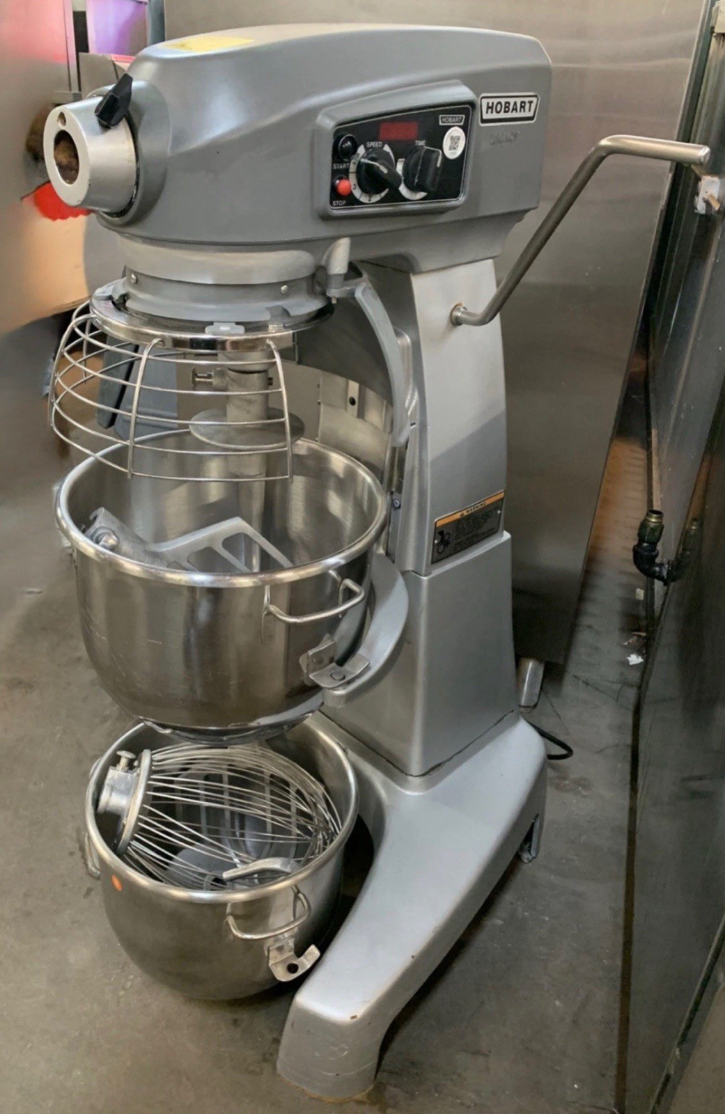 Hobart Legacy HL200-10STD 20 Qt Planetary Floor Mixer 120V 1/2HP Great Shape!