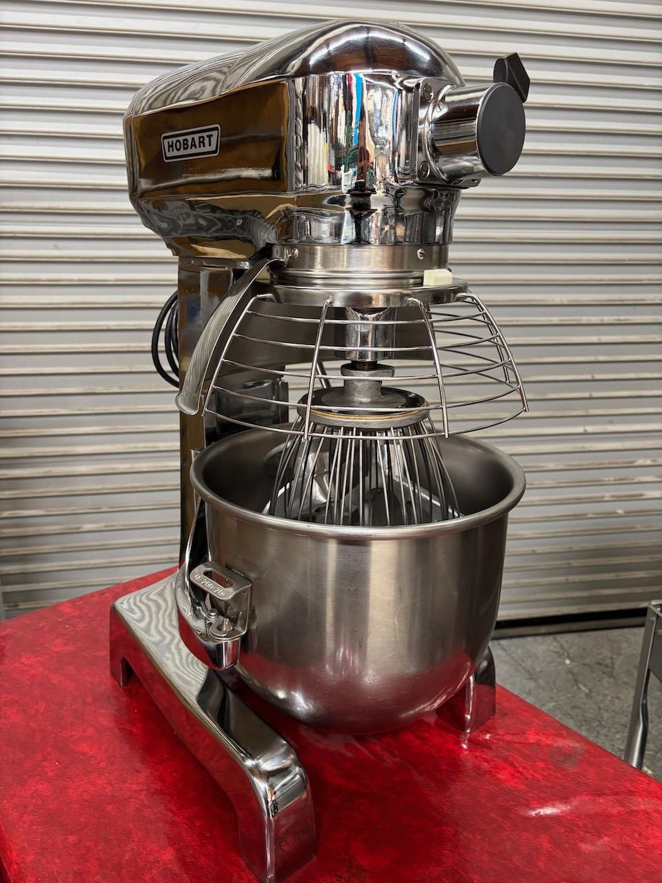 20 Quart Hobart A200DT Mixer 1/2HP 115V Chrome OEM Bowl Guard Safety Cage #5149