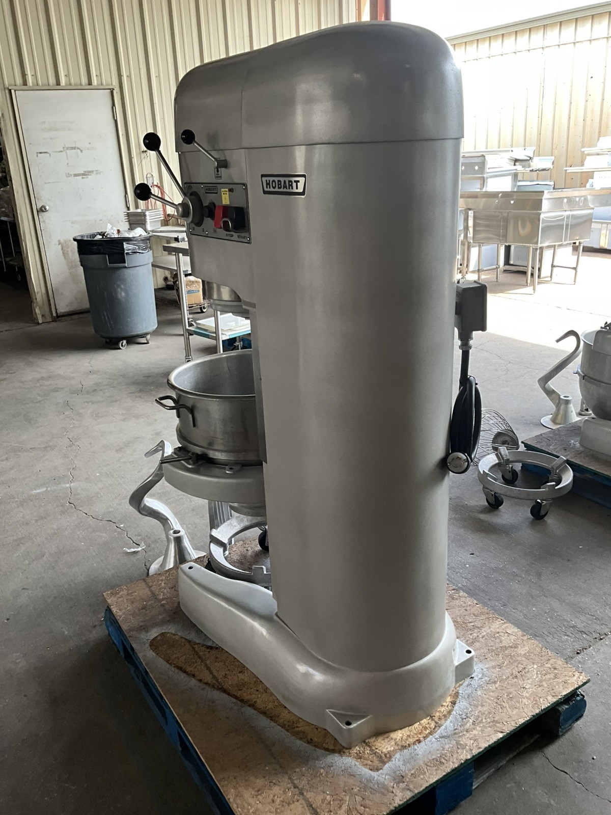 Hobart 80qt Dough mixer M802 Pizza Bakery Planetary Floor Mixer Paddle hook
