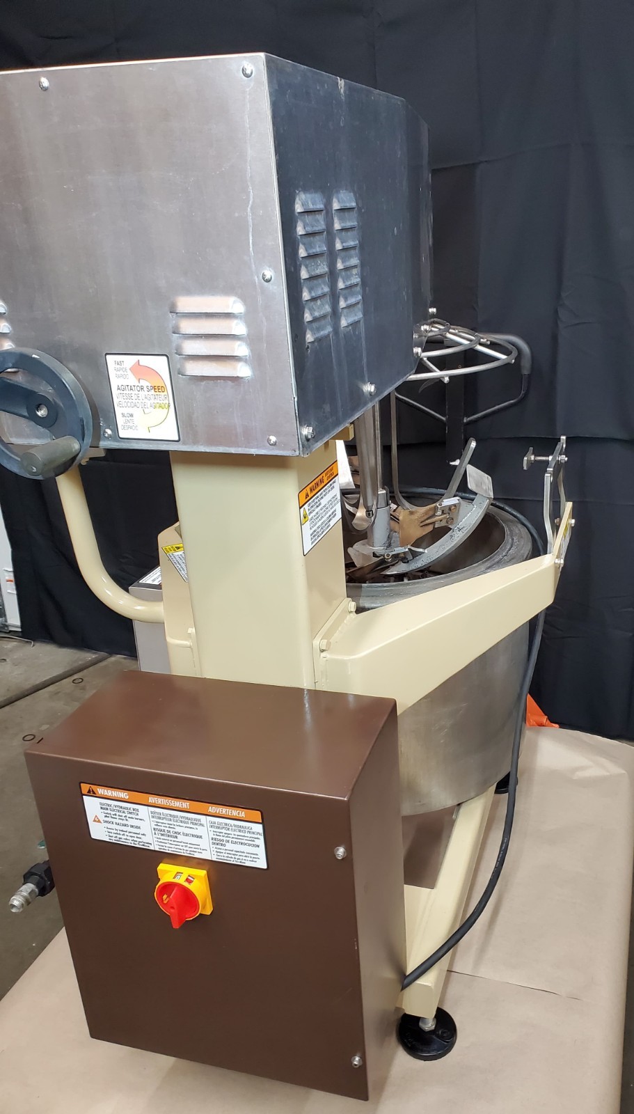 SAVAGE BROS S-92 Chief FireMixer Fudge Caramel Toffee Candy Kettle GAS