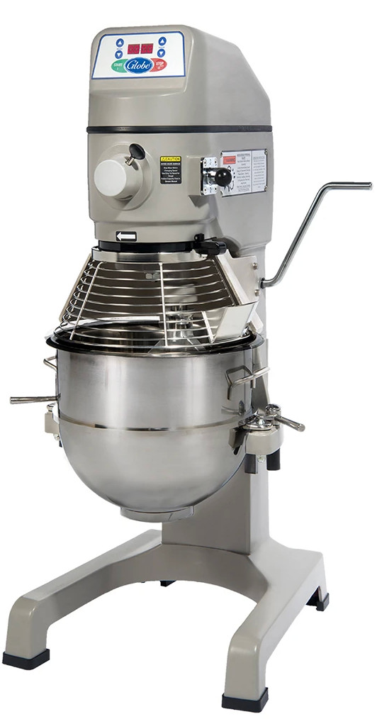 30 Quart Mixer Globe SP30 Safety Bowl Guard Cage 1HP Mixing 120V & 2 Attachments