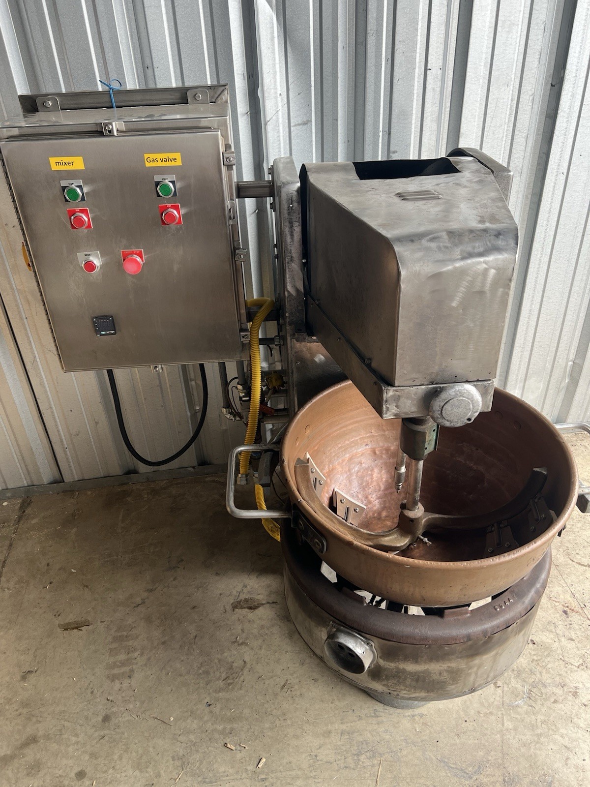 Savage Bros S-48 Double Action Fire Mixer w/ Control Panel As Is