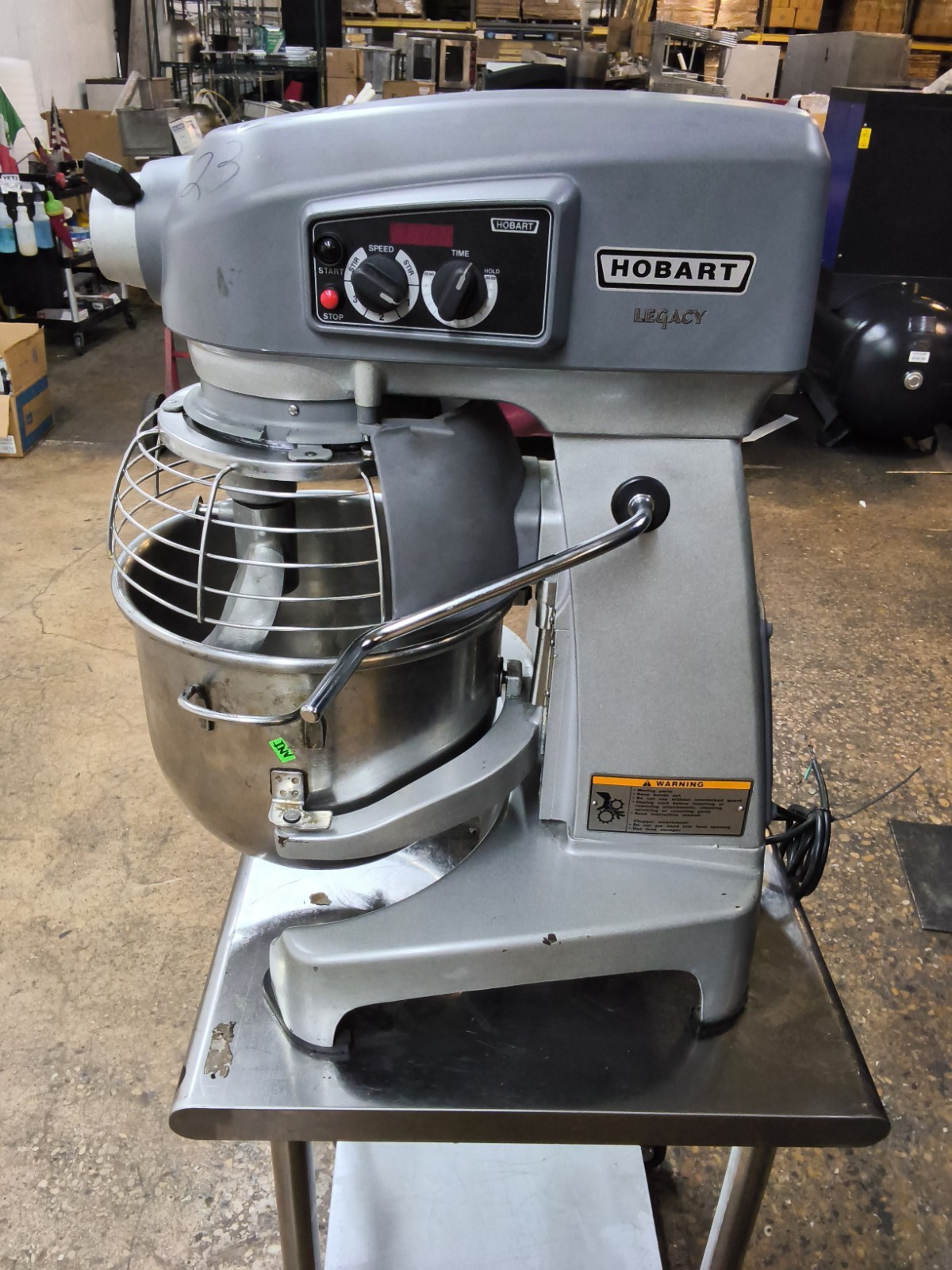 Hobart Legacy HL200 commercial Countertop 20 Quart Dough Mixer with bowl & hook