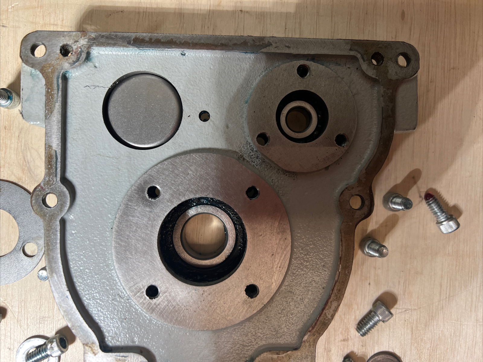Genuine Hobart HL200 20qt Mixer Transmission & Bearing Cover Assembly