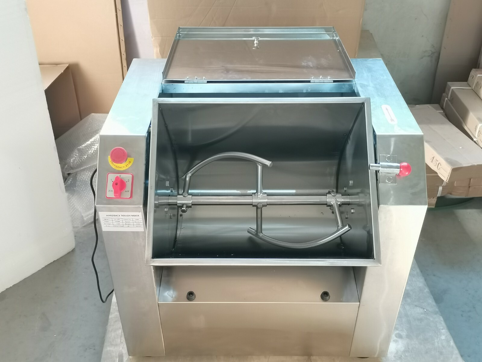 Commercial Dough Mixer Mixing Machine Flour Mixer 25kg Dough Kneading Machine US