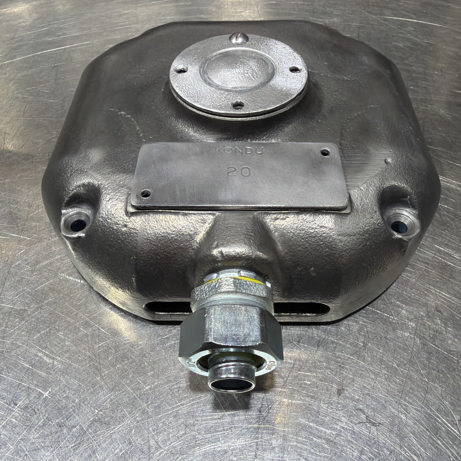 Hobart A200 20 Qt Mixer Back Bearing Bracket Cover-Less Centrifugal Plate
