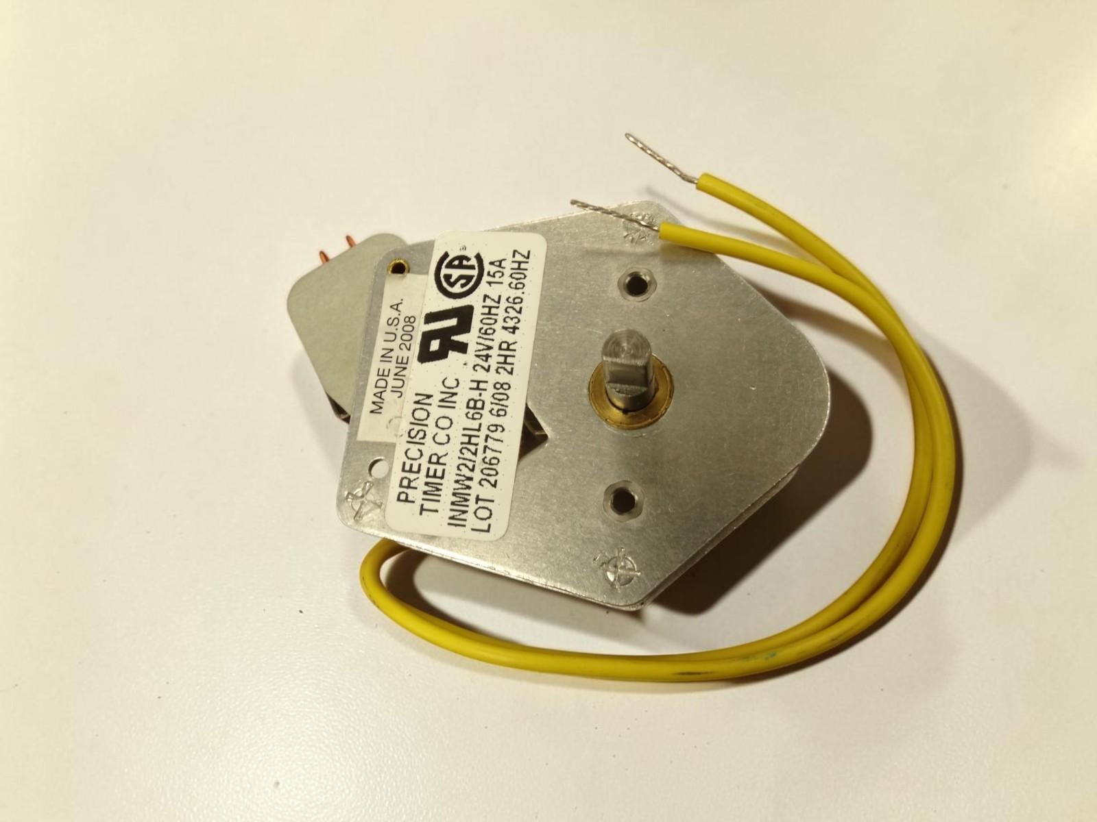 HARDT 4326 TIMER, 2 HOUR, 24V, 60 HZ