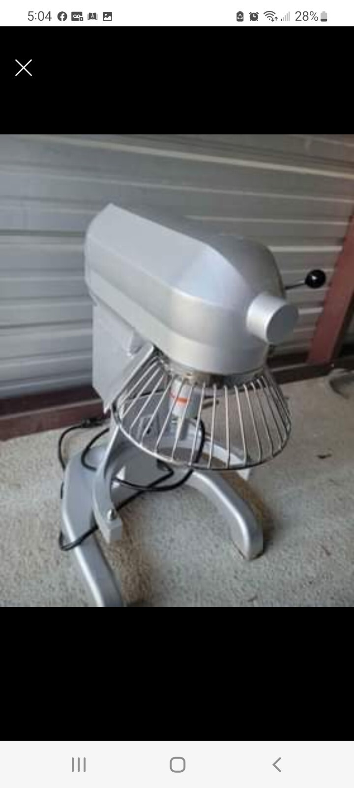 10 quart PrepPal Tabletop Mixer. 
