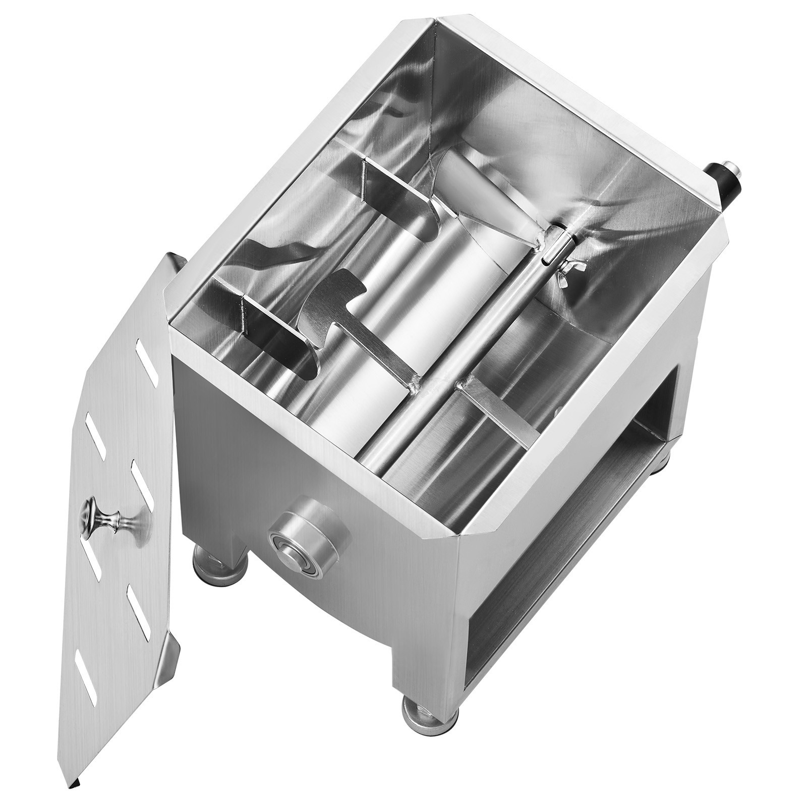 Uimoso Manual Meat Mixer 10L Fixed Tank Mixing Max 15LB for Meat Sausage Mixer