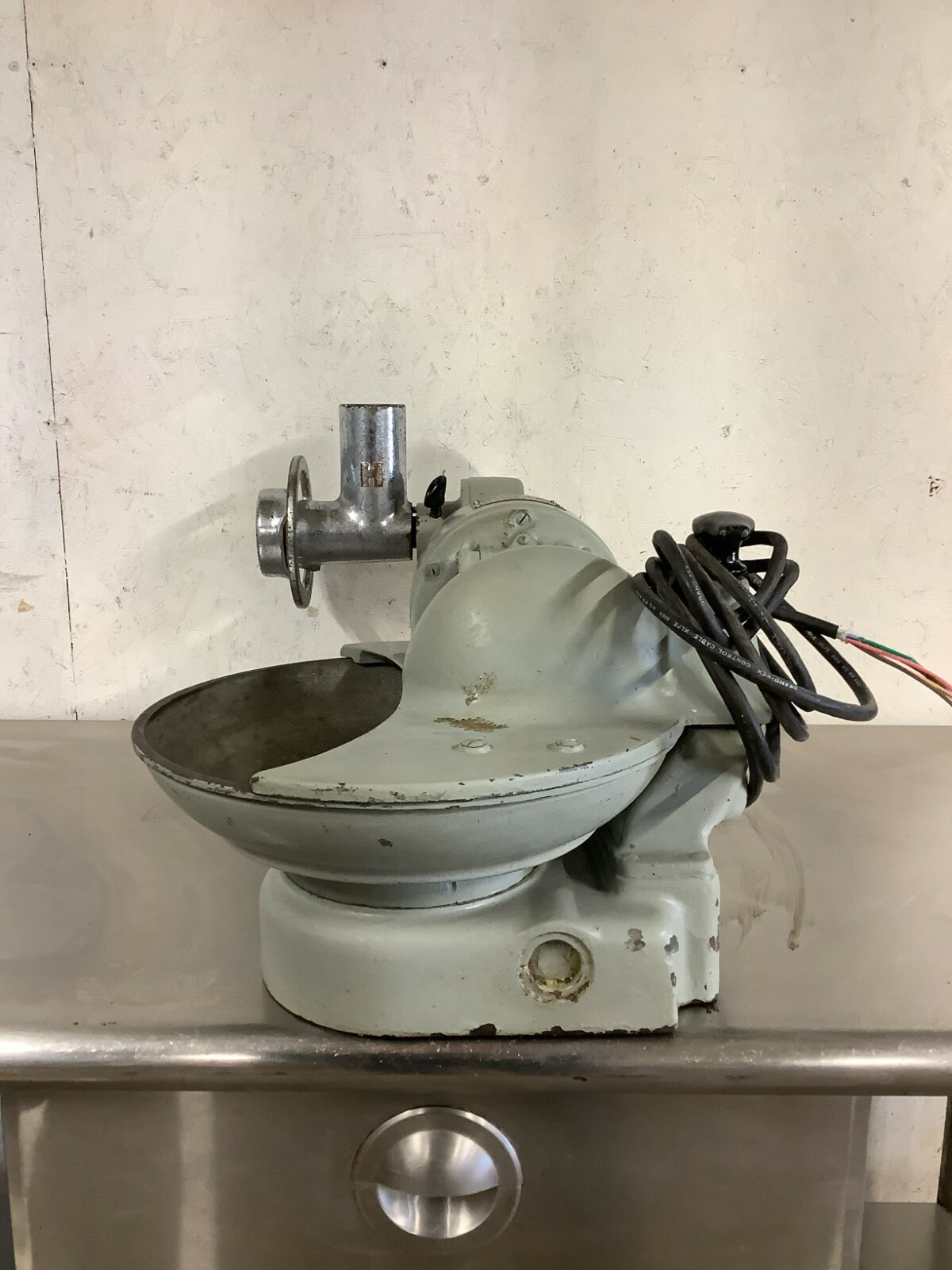 BUFFALO CHOPPER HOBART 84141 with meat grinder 220V 3PH TESTED